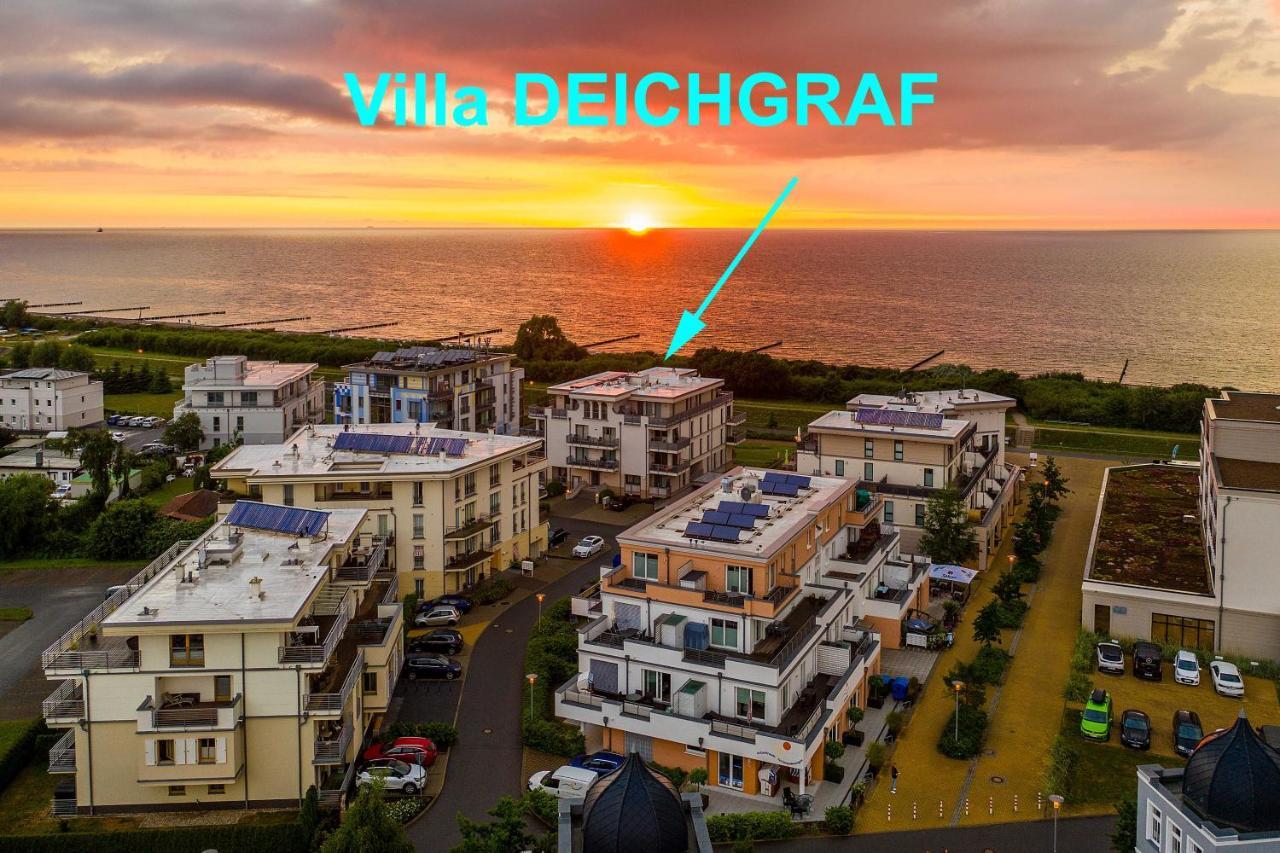 Villa Deichgraf 12 "Meerblick" Boergerende-Rethwisch Luaran gambar