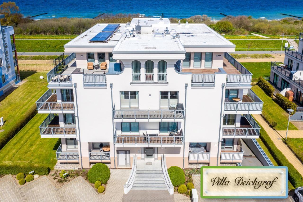 Villa Deichgraf 12 "Meerblick" Boergerende-Rethwisch Luaran gambar